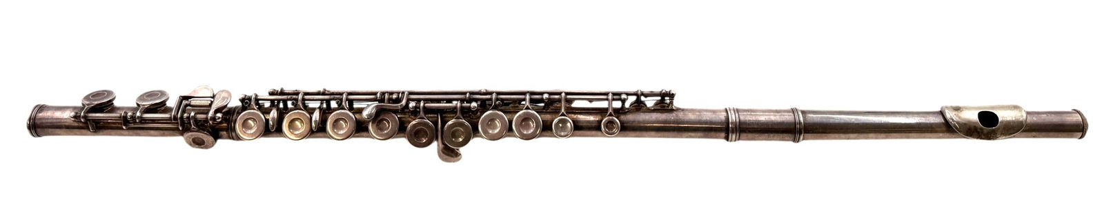 Vintage Evette & Schaeffer Solid Sterling Silver Clarinet (1 of 6)