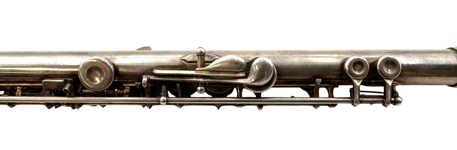 Vintage Evette & Schaeffer Solid Sterling Silver Clarinet - 3