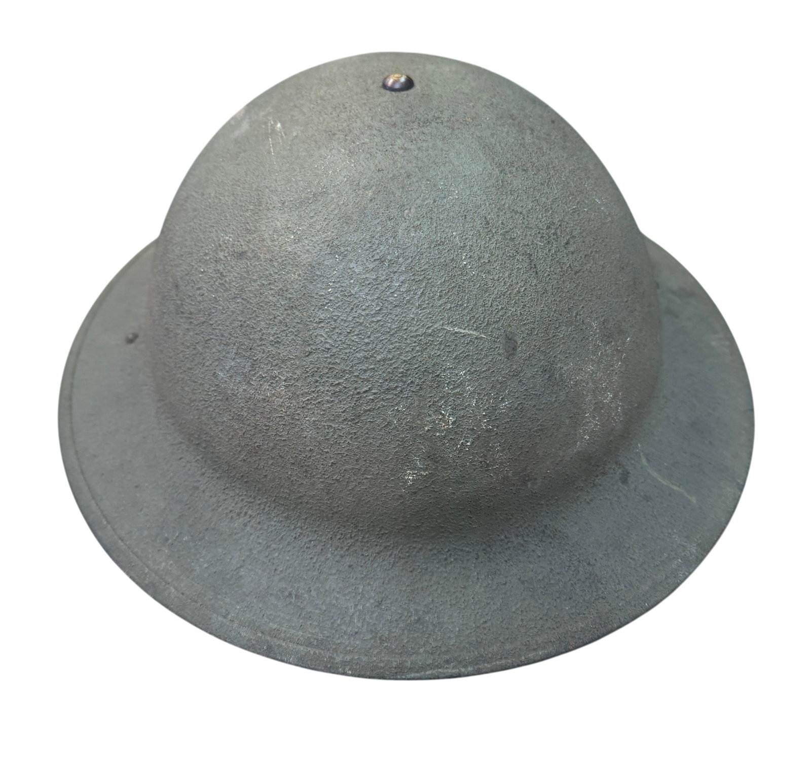 Early WWII US M1917A1 "Kelly" Helmet: Early WWII US M1917A1 "Kelly" Helmet. Helmet stamped "8B." N/J