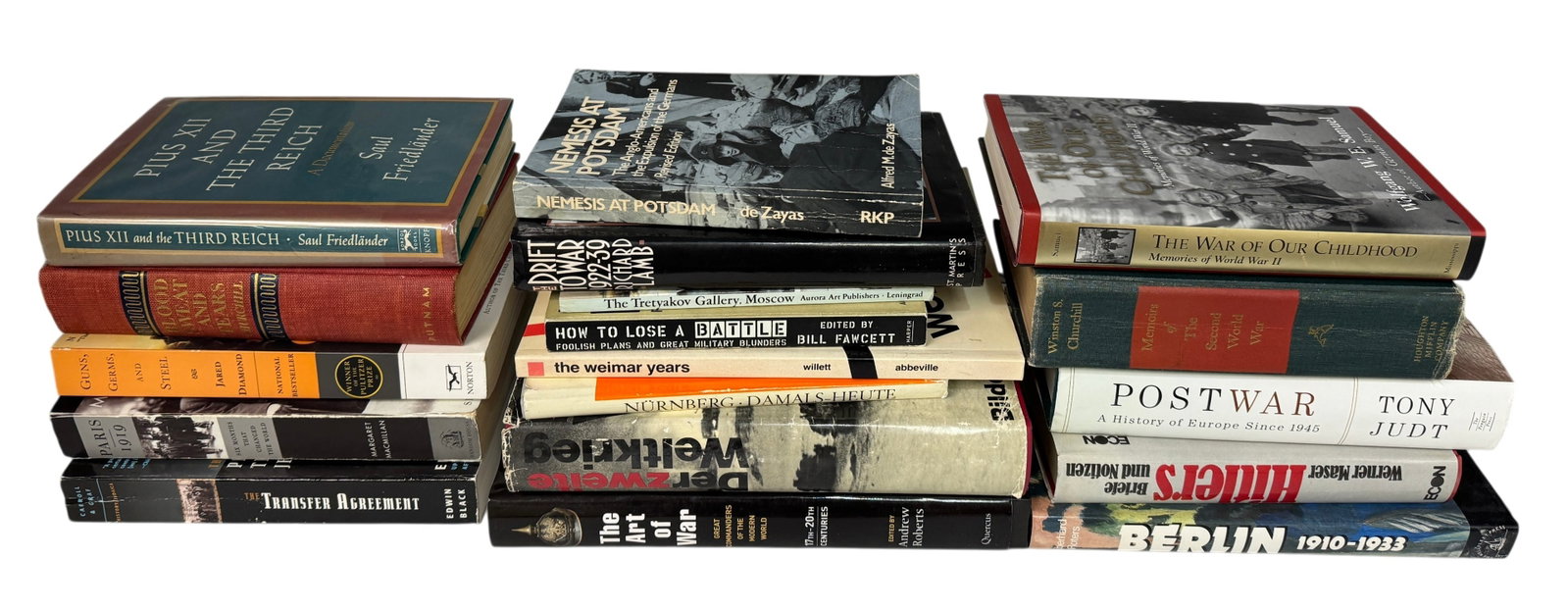 Collection of War Related Books Including German Books (1 of 1)