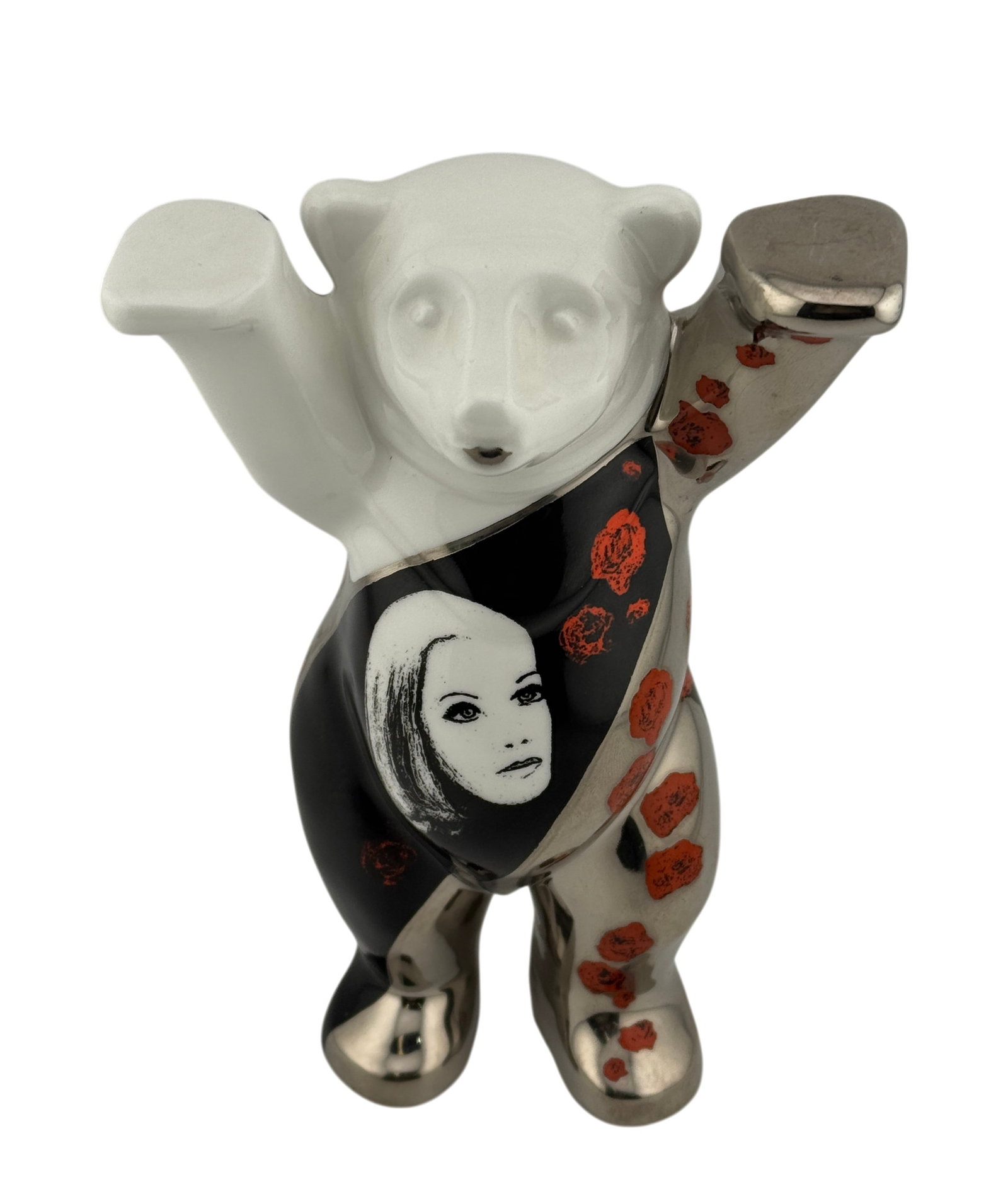 Hildegard Knef Porcelain Buddy Bear Studio-Rosenthal (1 of 3)
