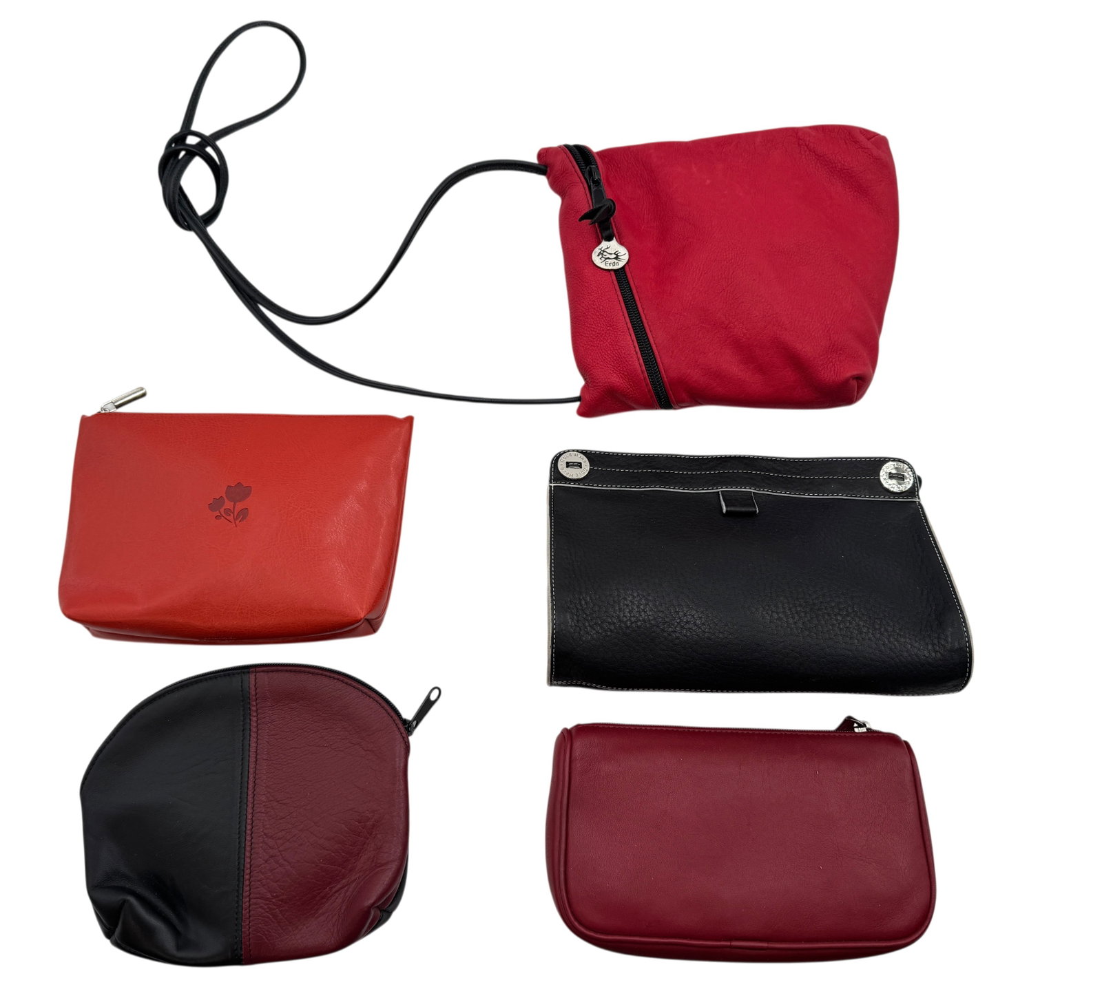 (Lot of 5) Small Leather Purse: (Lot of 5) Small Leather Purse. A/R