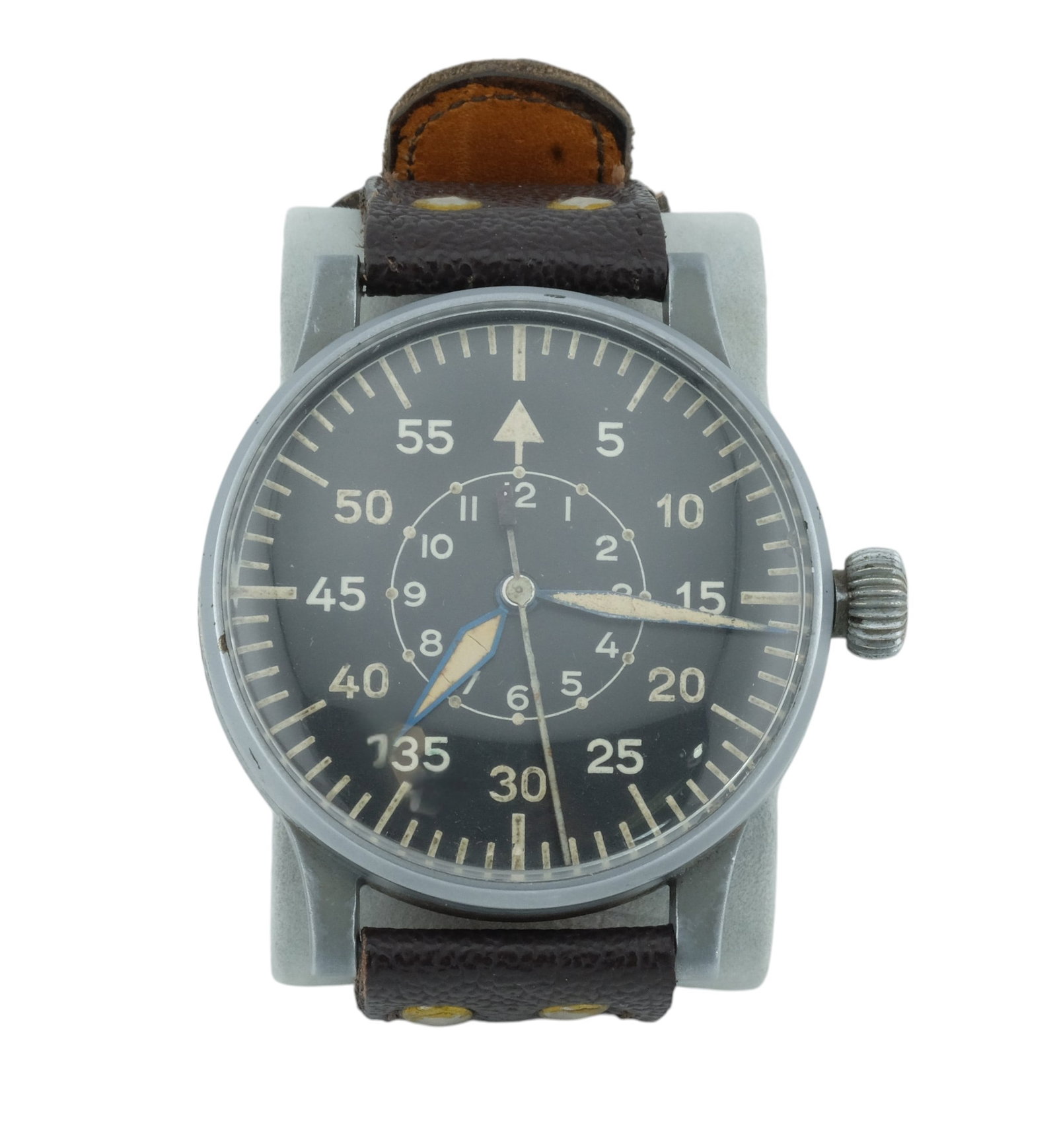 Rare German 55mm WW2 Luftwaffe B-Uhr Observation Navigation Pilot's Watch Only 60 Units Ever: The German B. UHR Wempe is considered one of the holy grail of military watch with only about 60 units ever produced. The original Wempe B-Uhren were distinguished from other makers by their movement