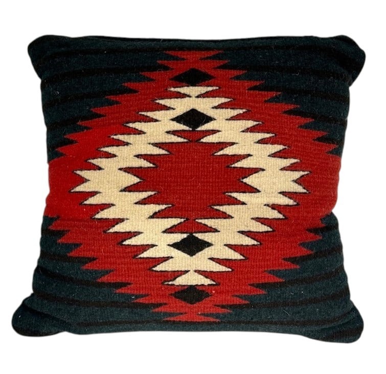 Southwestern Geometric Woven Pillow (1 of 3)
