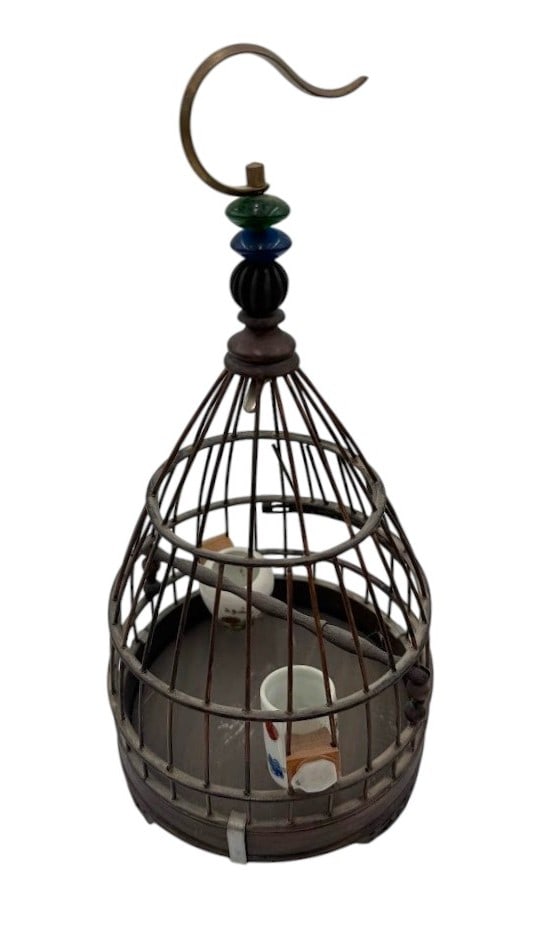Vintage Chinese Small Bird Cage (1 of 4)