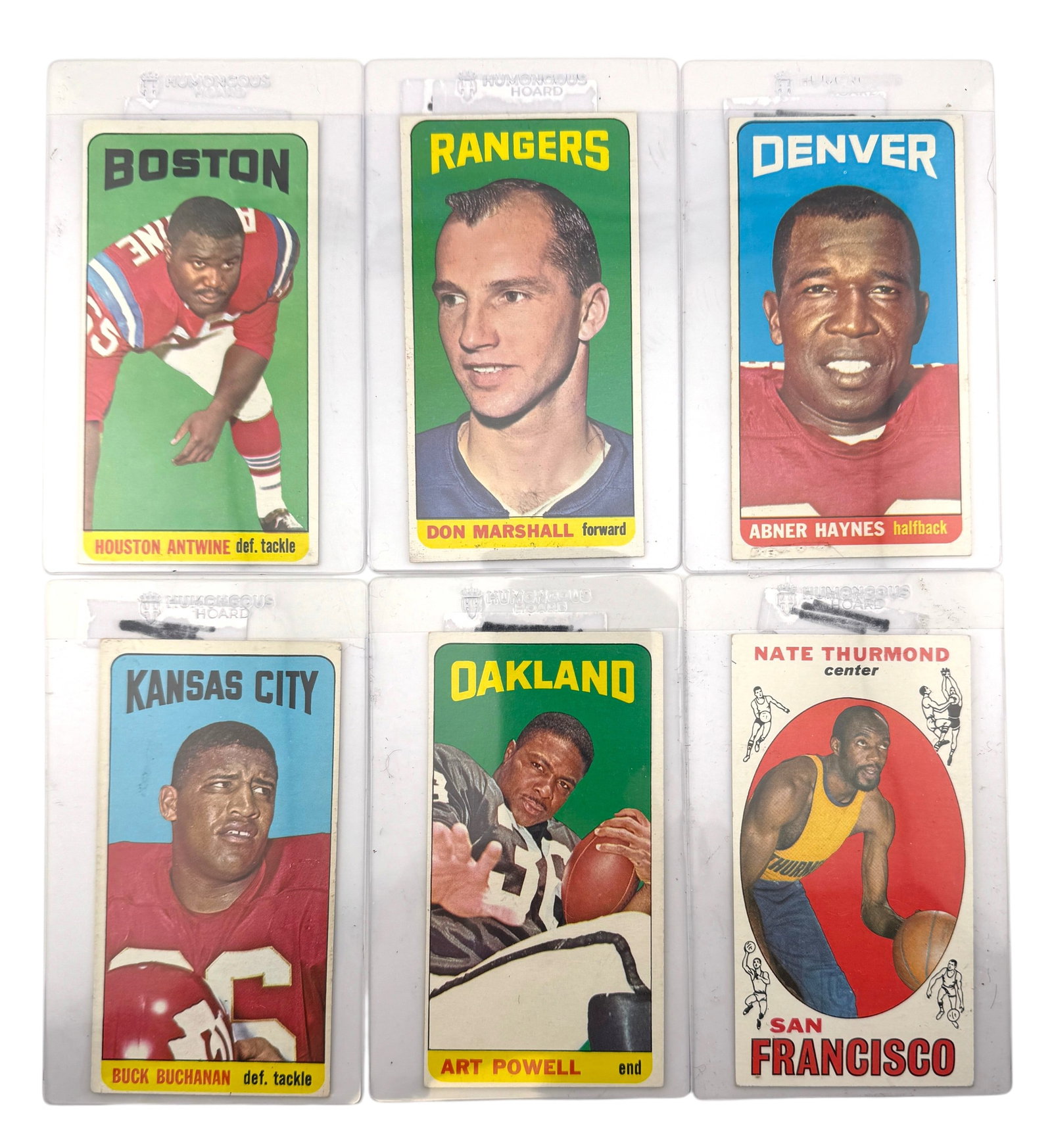 1965 Topps AFL Football and Basketball Cards: 1965 Topps AFL Football and Basketball Cards
