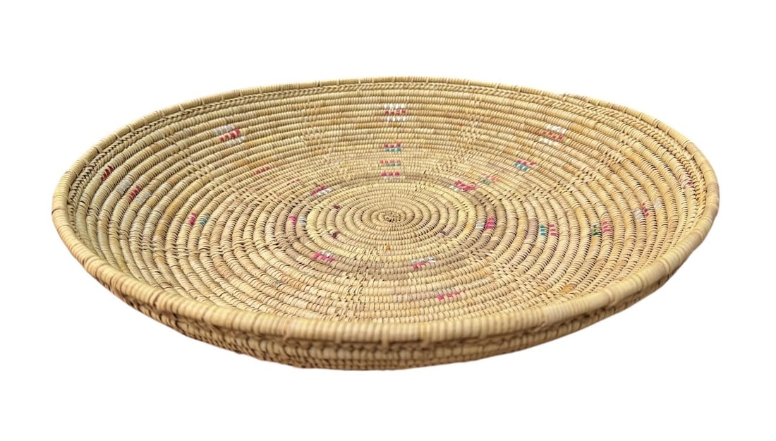 Vintage Large Alaskan/Native American Basket (1 of 3)