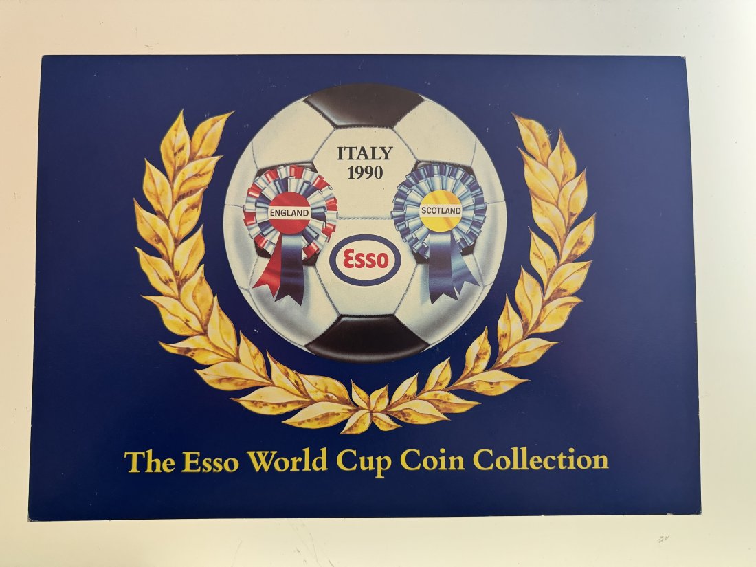 Italy 1990 - England and Scotland Coins: Italy 1990 - England and Scotland Coins