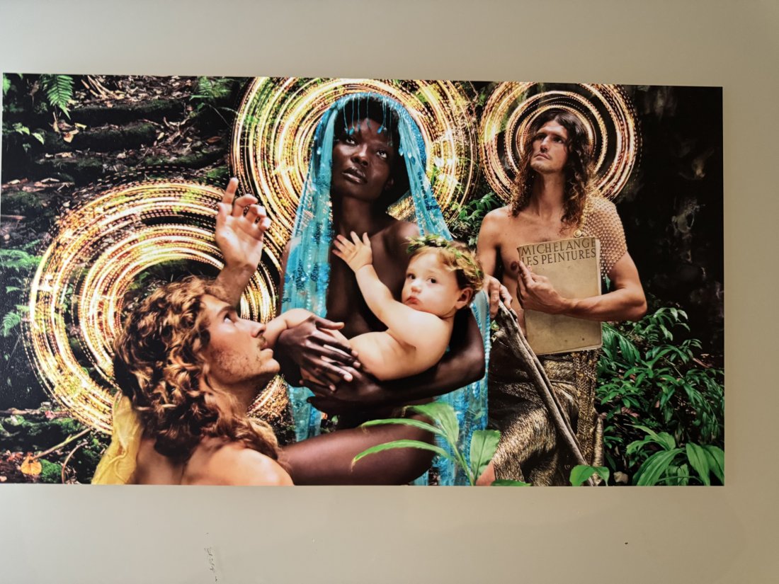 David LaChapelle - Holy Family with St. Francis - Signed (1 of 1)