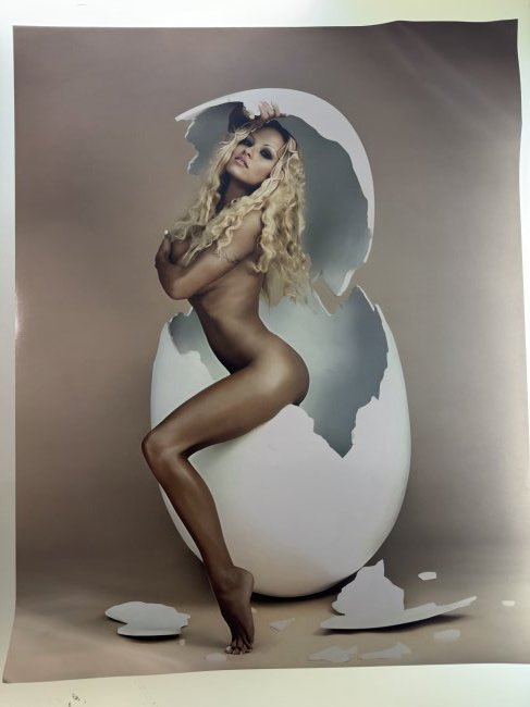 David LaChapelle - Pamela Anderson "Over Easy",1998 - Signed by David LaChapelle (1 of 2)
