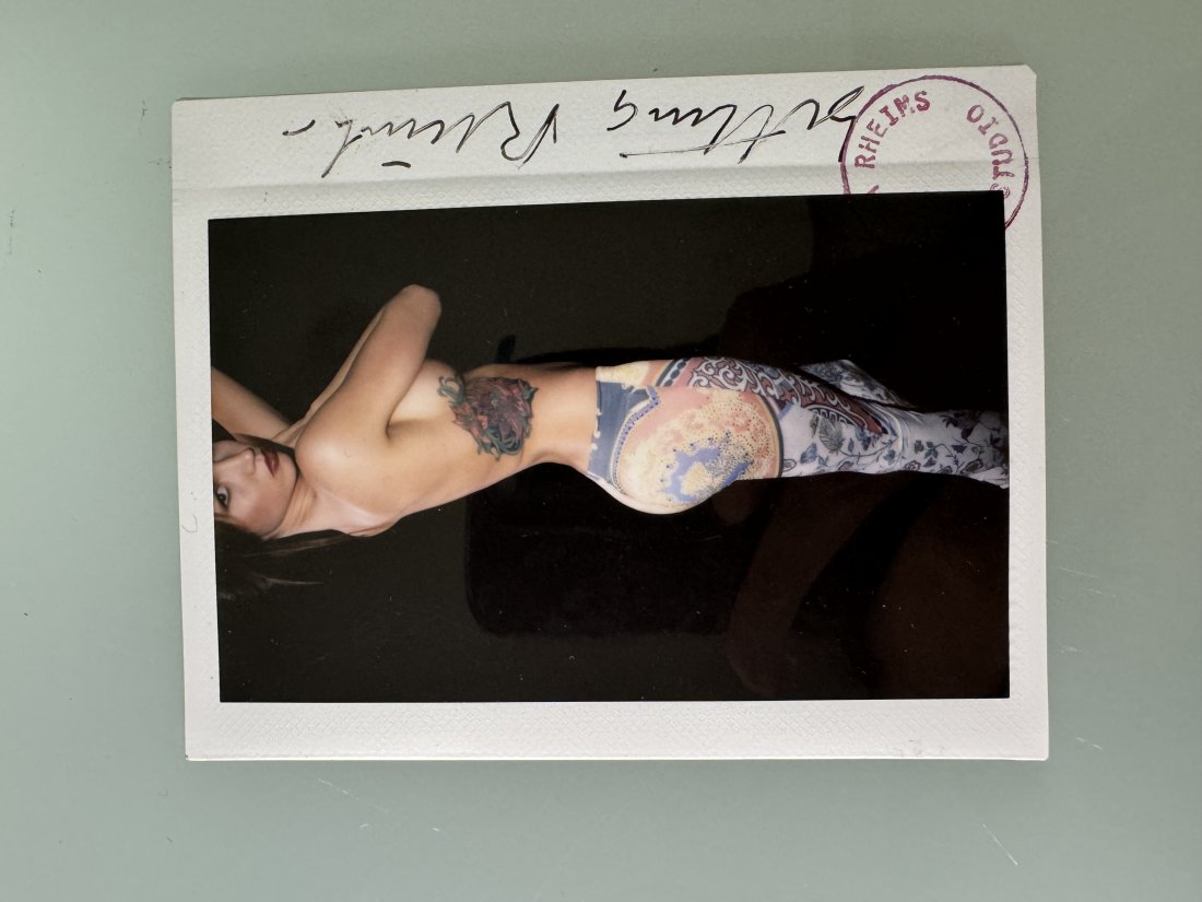 Bettina Rheims - from private Archive - Polaroid signed: Polaroid Signed by Bettina Rheims