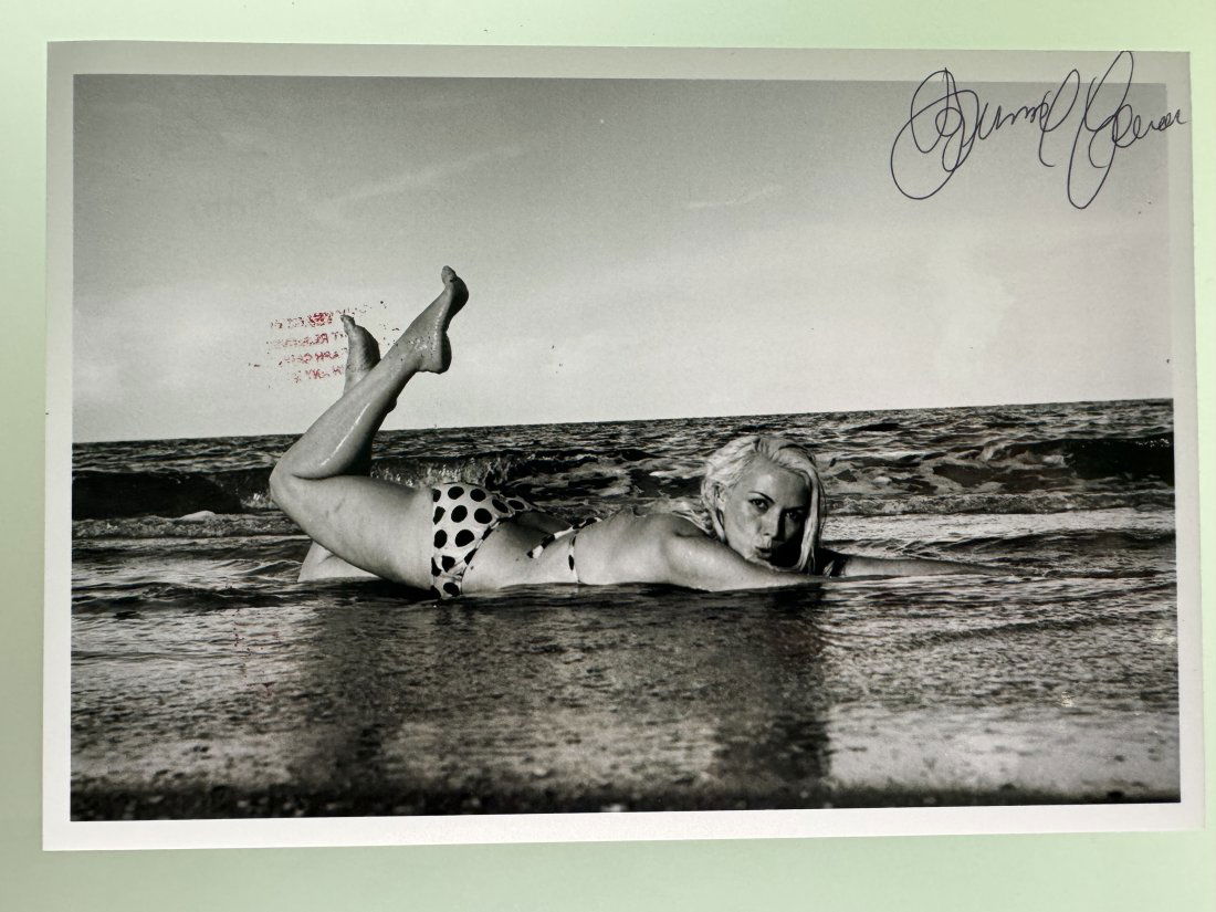 Bunny Yeager - Signed by Bunny (1 of 2)