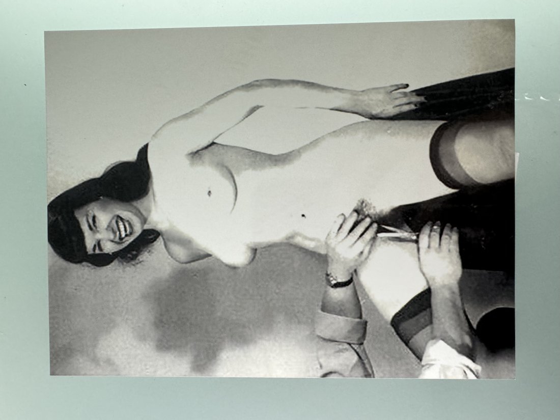 Bunny Yeager - Bettie Page Signed by Bettie (1 of 2)