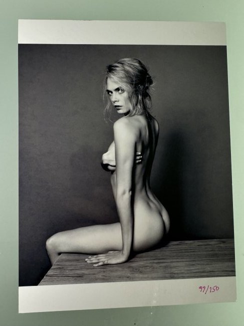 Simon Emmett - Cara Delevigne - Signed by Simon Emmett (1 of 2)