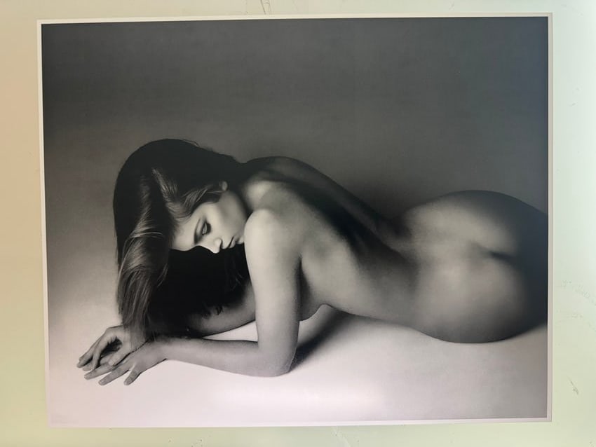 Herb Ritts -Cindy Crawford, 190: 40x32 cm - Printed from an orginal negative in Gelatine Silver in the Studio L. Cugnoni - Italy