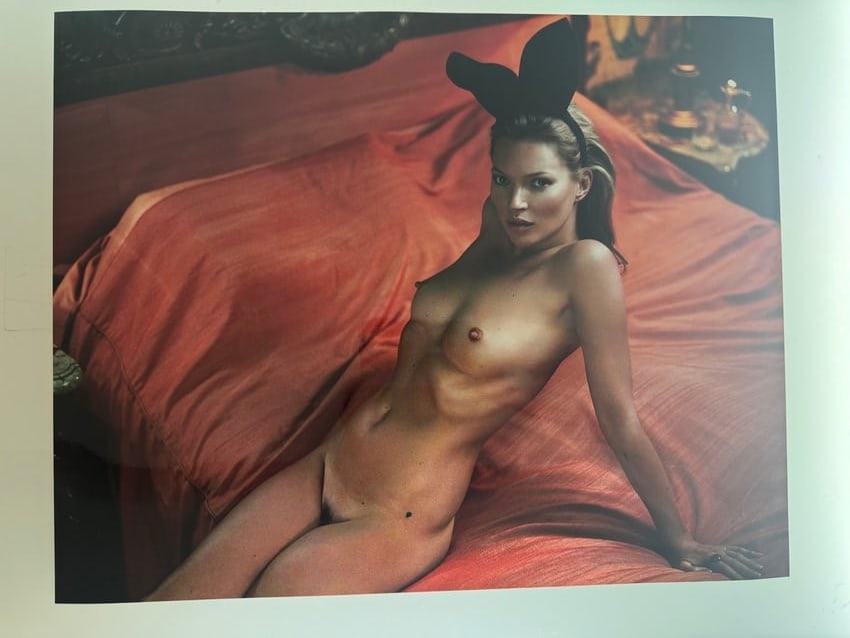 Playboy Inc. - Kate Moss, 2011 - by Mert Alas and Marcus Piggott - with COA: 37x30 cm - Sealed with COA