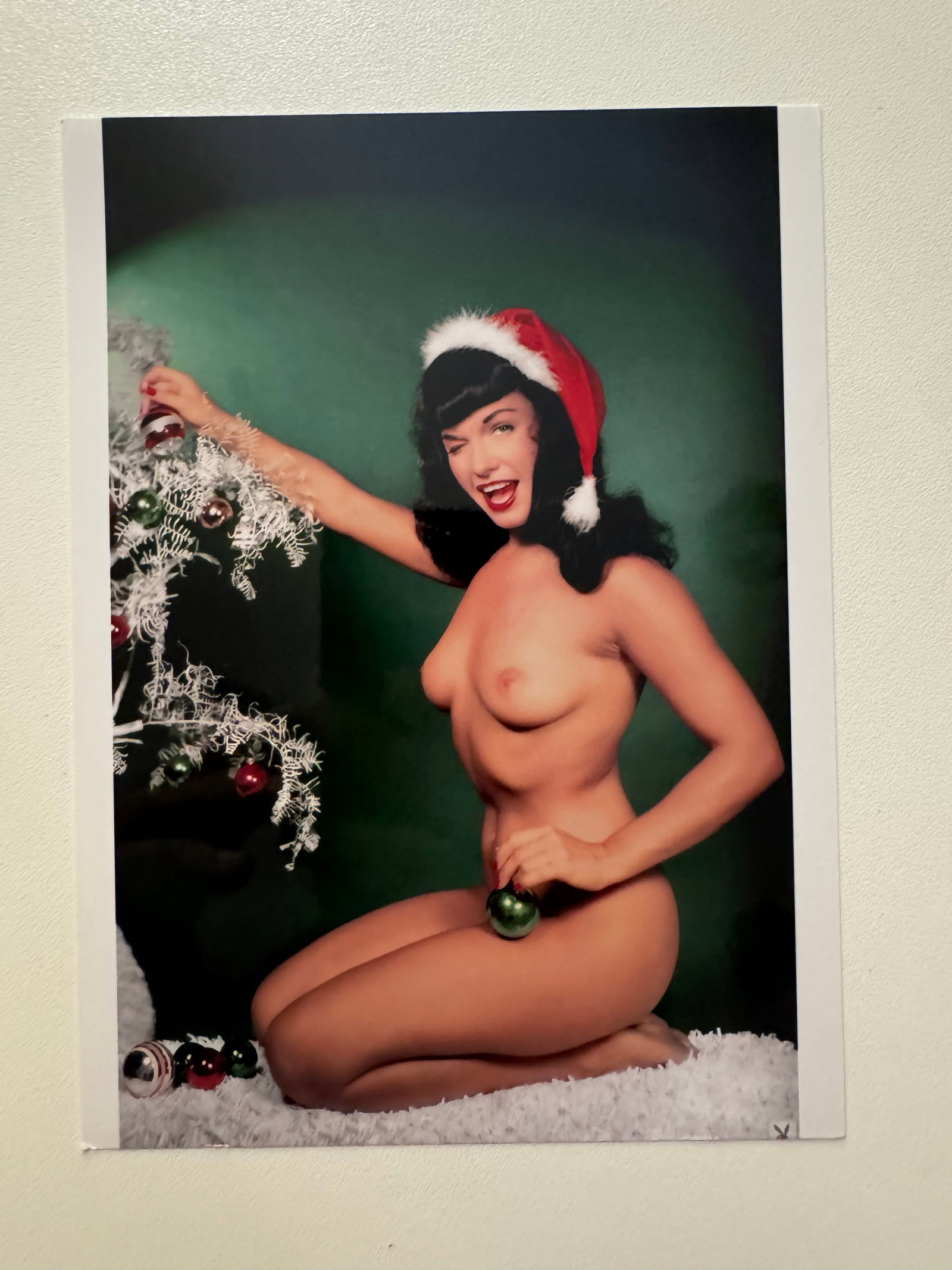 Bunny Yeager - Bettie Page - Private Archive - Signed Photo by Bettie Page: From Private Archive of Bunny Yeager Studio - Signed by Bettie Page - Photo from 70's