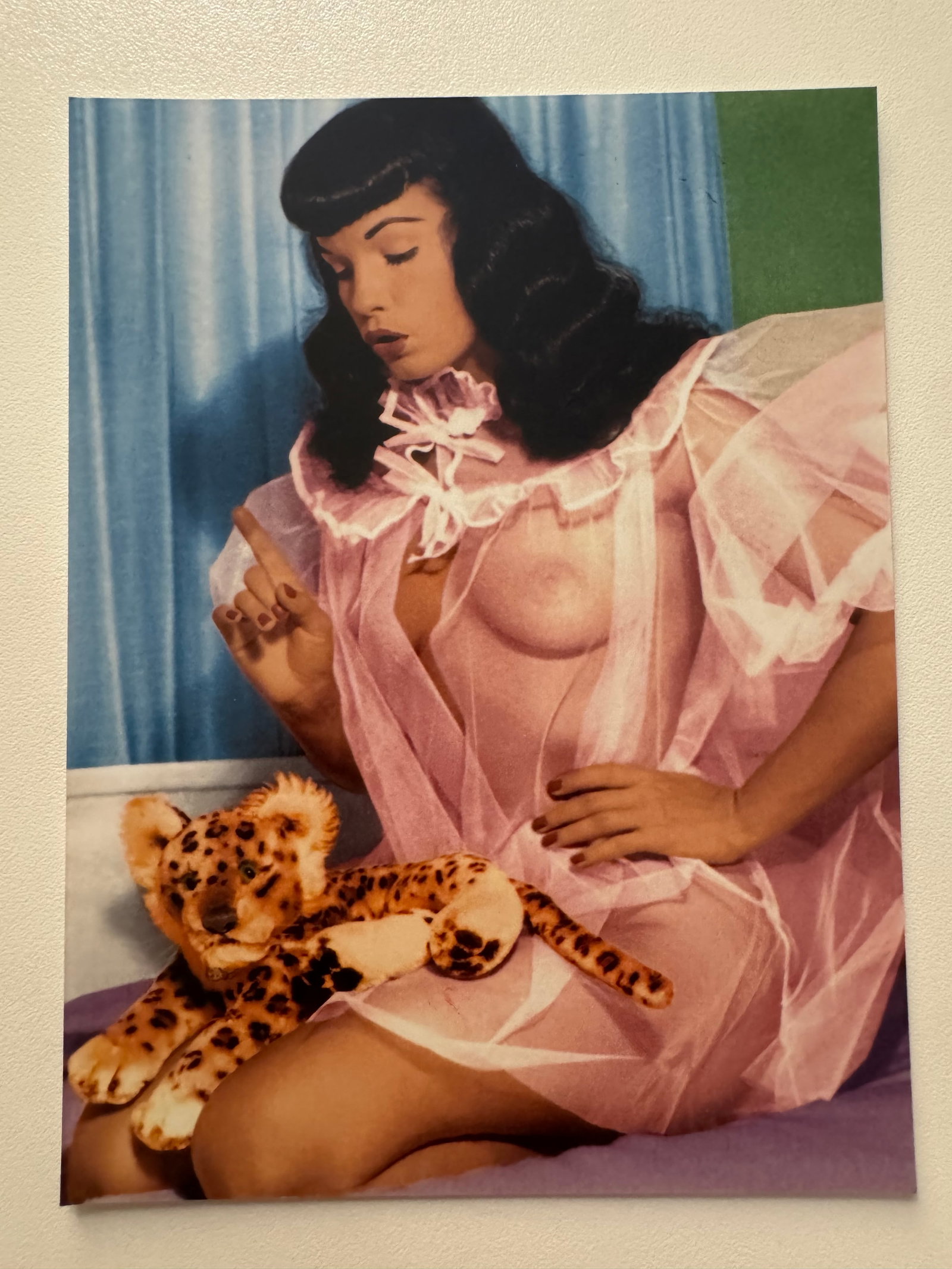 Bunny Yeager - Bettie Page - Private Archive - Signed Photo by Bettie Page: From Private Archive of Bunny Yeager Studio - Signed by Bettie Page - Photo from 70's