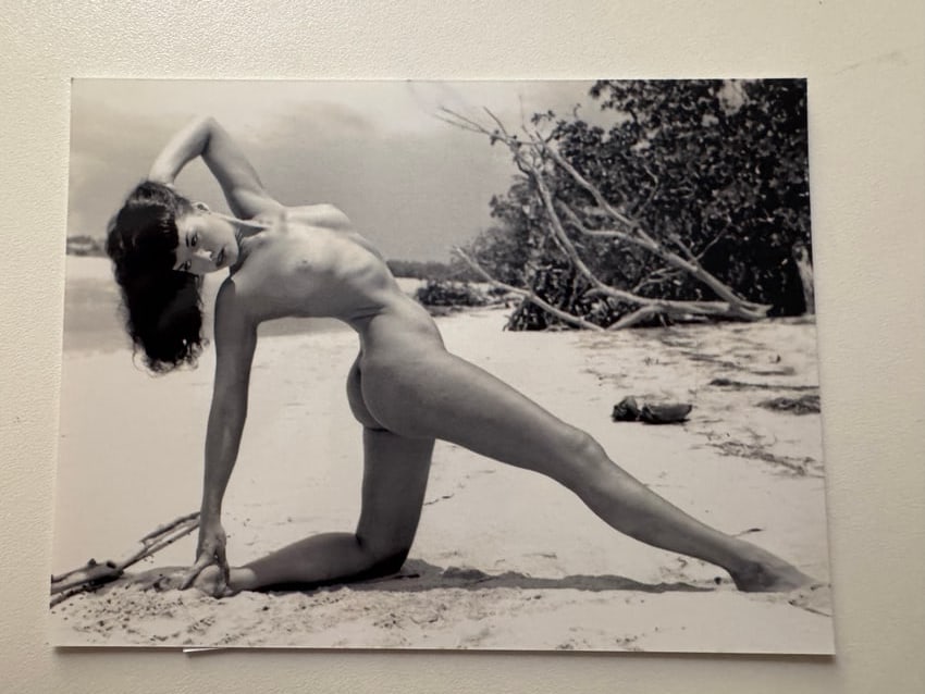 Bunny Yeager - Bettie Page - Private Archive - Signed Photo by Bettie Page: From Private Archive of Bunny Yeager Studio - Signed by Bettie Page - Photo from 70's