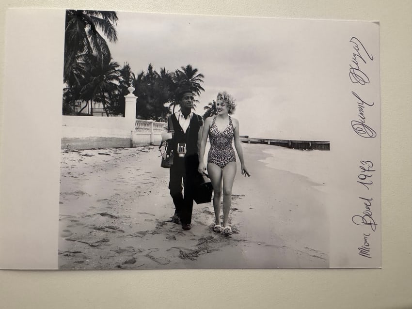 Bunny Yeager - Bettie Page - Private Archive - Signed Photo by Bunny Yeager: From Private Archive of Bunny Yeager Studio - Signed by Bunny Yeager - Photo from 70's