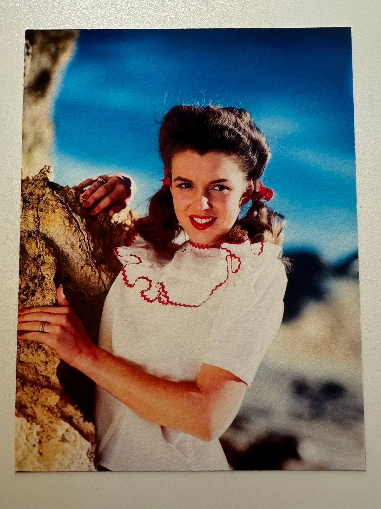 Andre de Dienes - Marilyn Monroe, 1950's: Studio Stamp - Baryta Paper - 23x17 cm