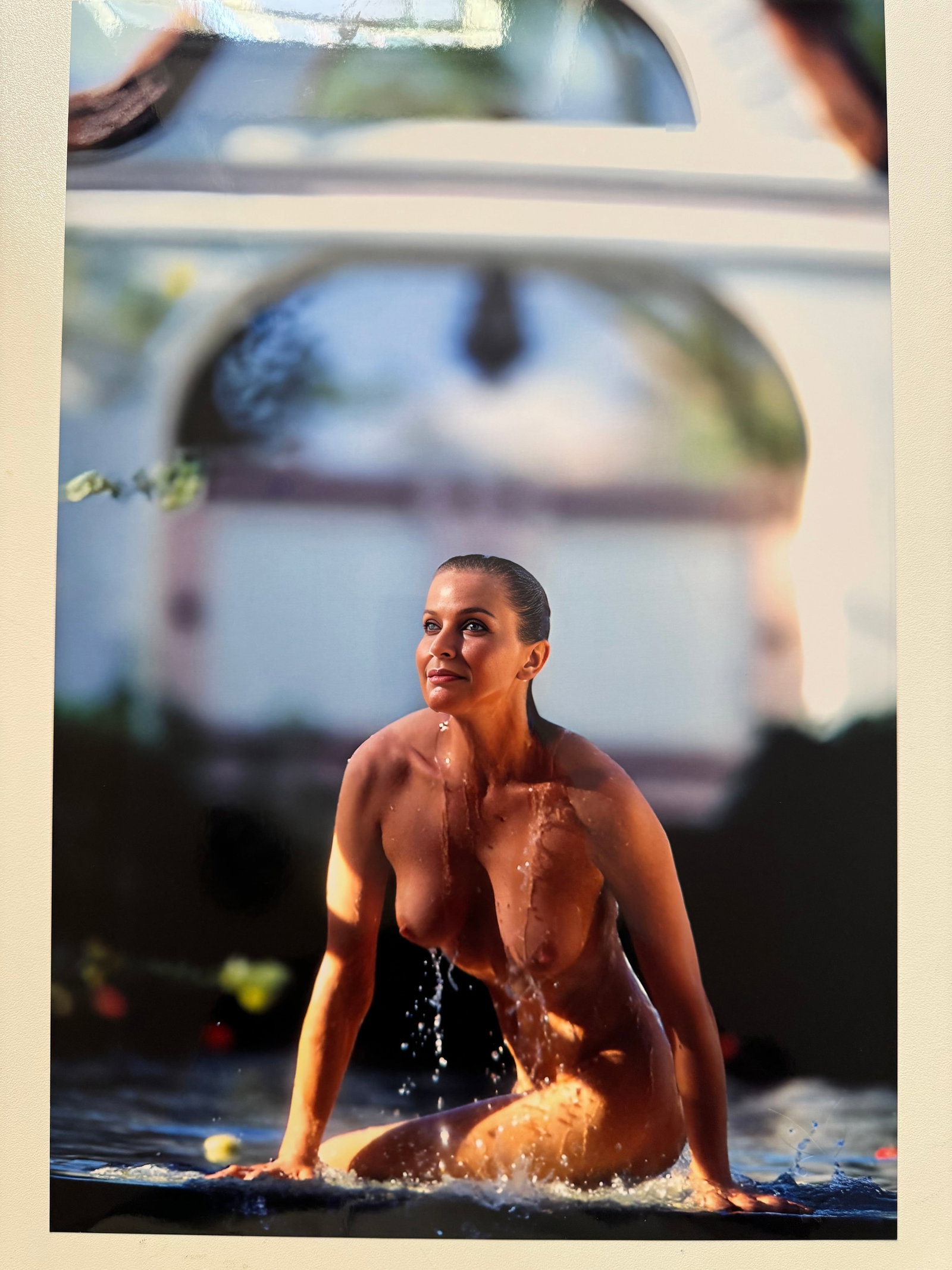 Playboy Inc. - Bo Derek, 2011 - with COA: photographed by John Derek in 2011 - 36x24cm - Seal 3d stamp and COA - PRINTED IN PLAYBOY STUDIO in 2018
