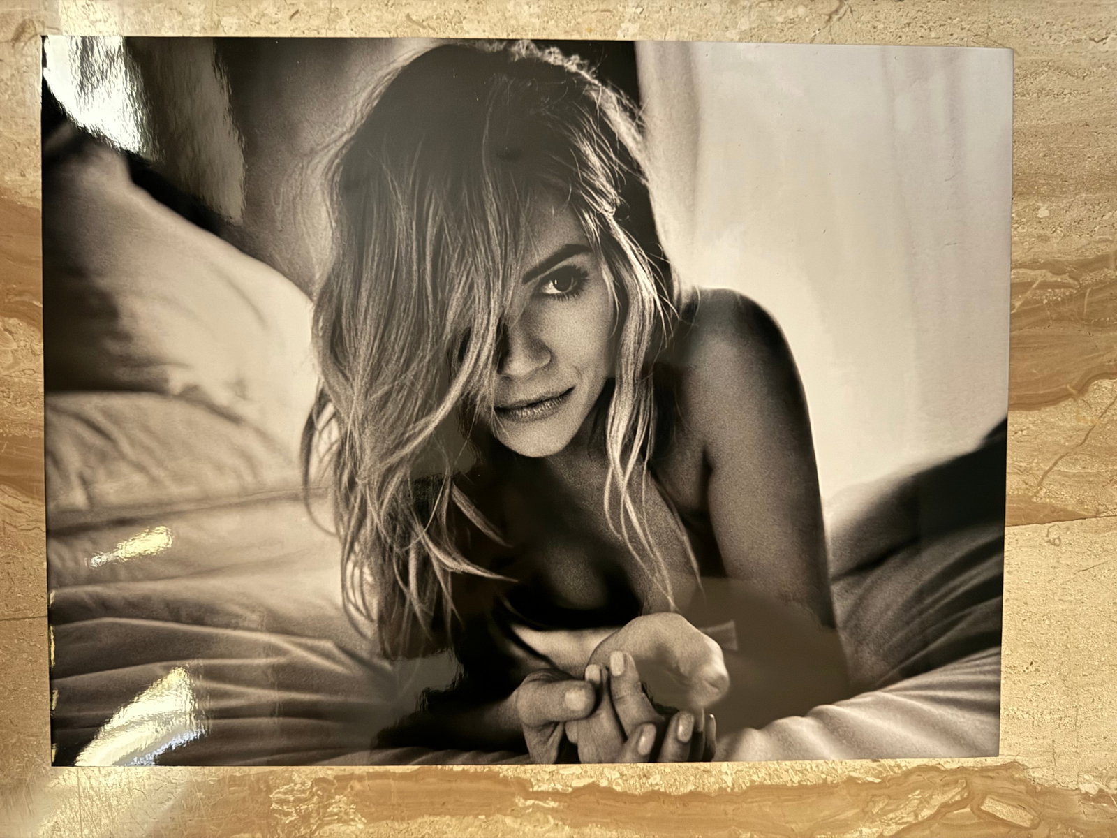Tom Craig - Sienna Miller for Esquire, 2014 - Getty Images with COA: from the Getty Images Archive with COA - Digital Photo - 40x30 cm