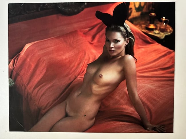 Mert Alas and Marcus Piggott - Kate Moss - Signed by both: Baryta Paper - Signed by Mert Alas and Marcus Piggott - 40x30 cm
