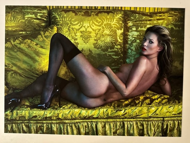 Mert Alas and Marcus Piggott - Kate Moss - Signed by both: Baryta Paper - Signed by Mert Alas and Marcus Piggott - 40x30 cm