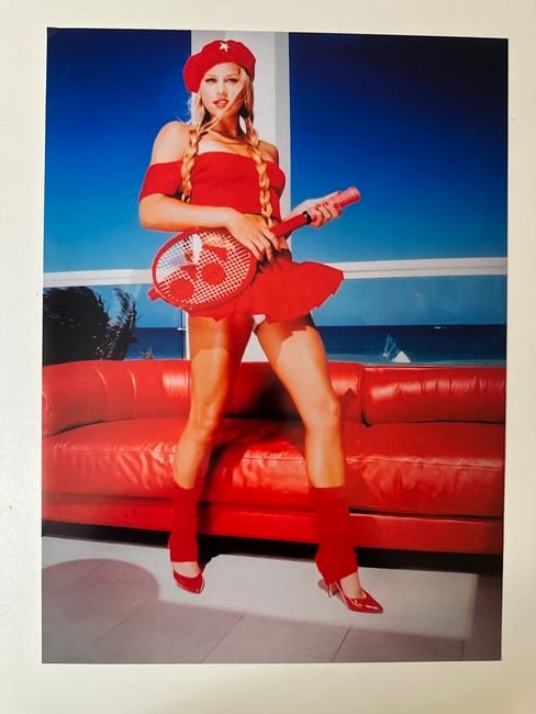 David LaChapelle - Anna Kournikova,1998 - Signed: Fundacion Malba - Signed - C-Print - 40x30 cm