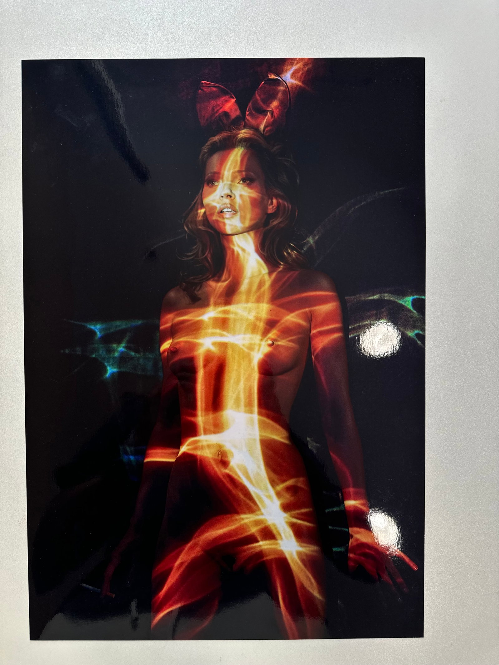 Kate Moss, "The Immaculate Kate", 2013 - Mert Alas and Marcus Piggott - Yellow Korner COA: Yellow Korner COA - Digitally Print - 44x30 cm