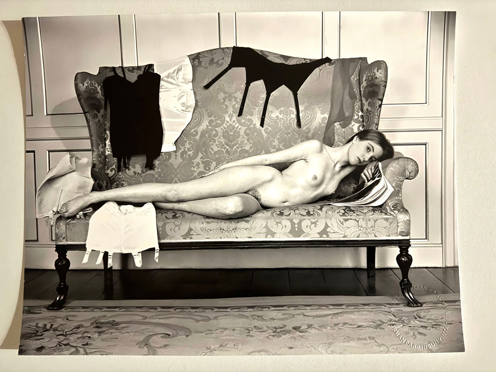 Norman Parkinson (Angela Williams Archive) - Nude , 1969 - 2001: 25x33 cm Pigment on Baryta Paper