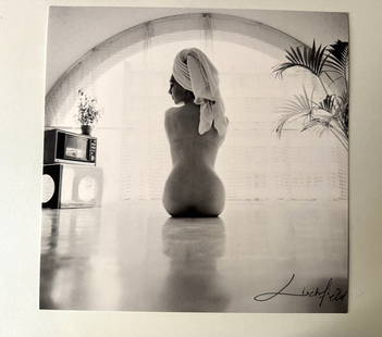 Patrick Lichfield - Tracy Reed, London, 1971 - Signed: 25x25 cm on Museum Baryta Paper