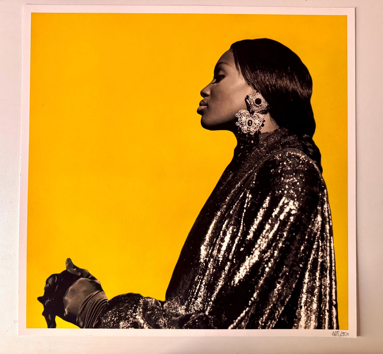 Michel Comte - Naomi Campbell, 1992 - Signed (1 of 4)