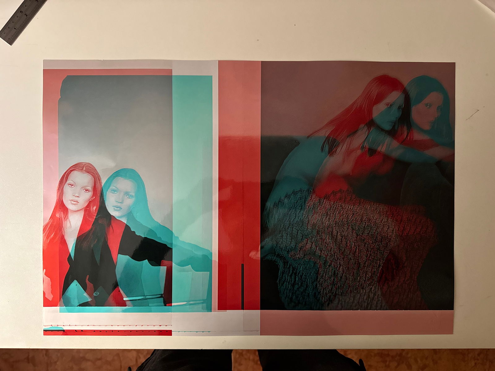 Michel Haddi - Kate Moss, Wonderlust, 1991 - 2022 - Yellow Korner - with COA (1 of 1)