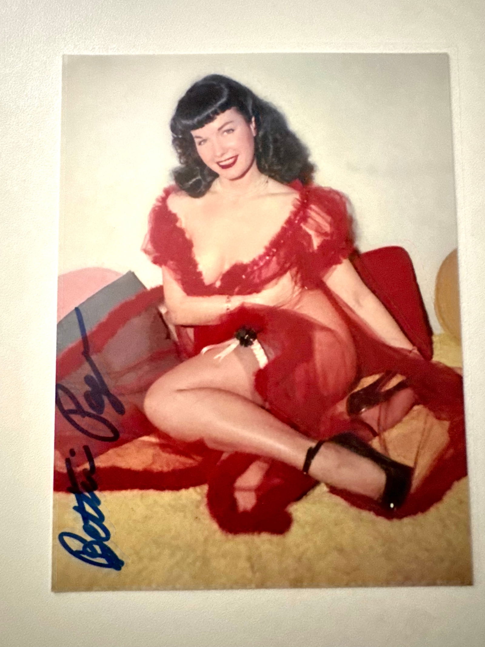 Bunny Yeager - Bettie Page, - Signed (1 of 2)