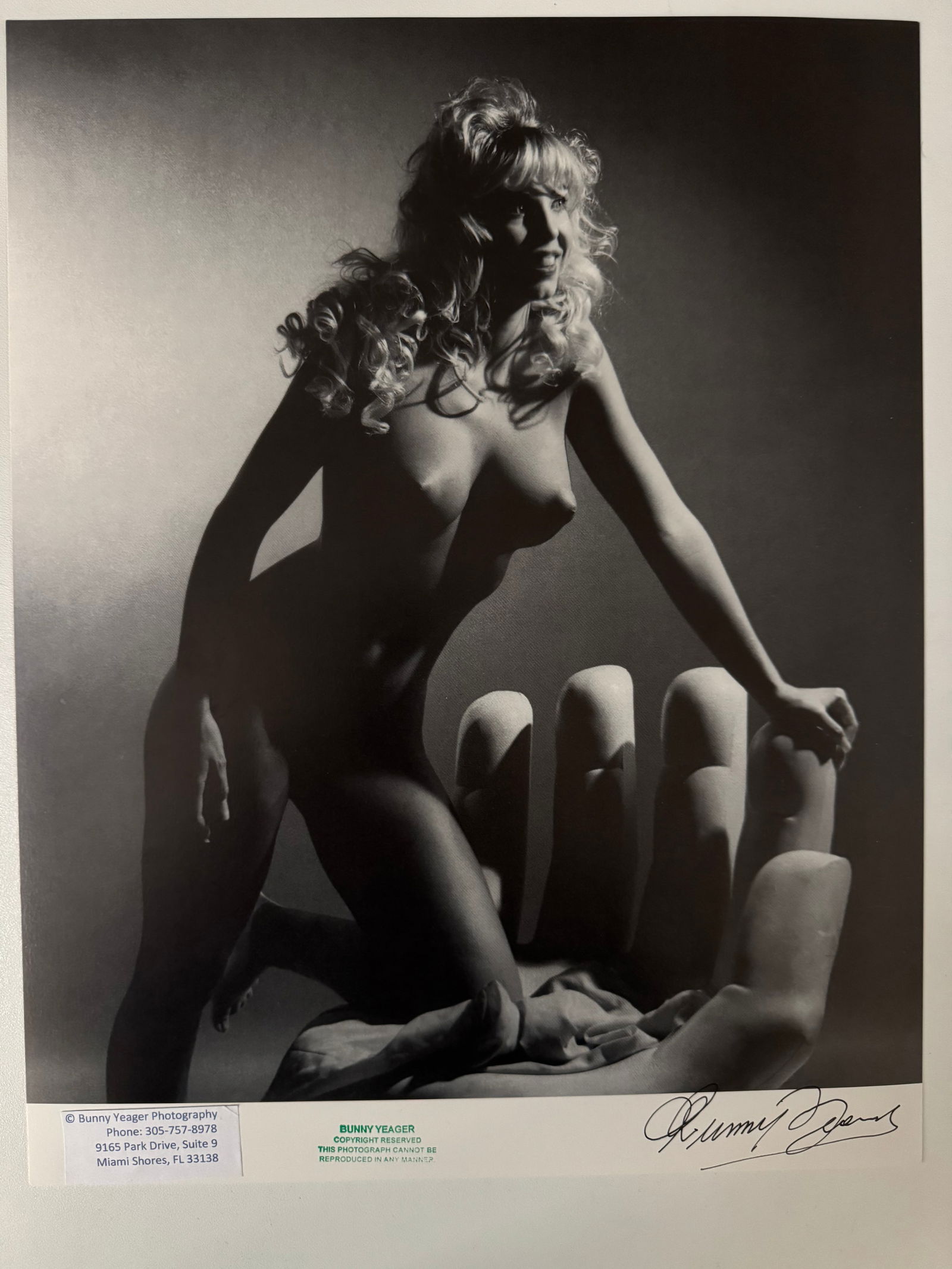 Bunny Yeager - Carol Paullus - Offset Signed (1 of 2)