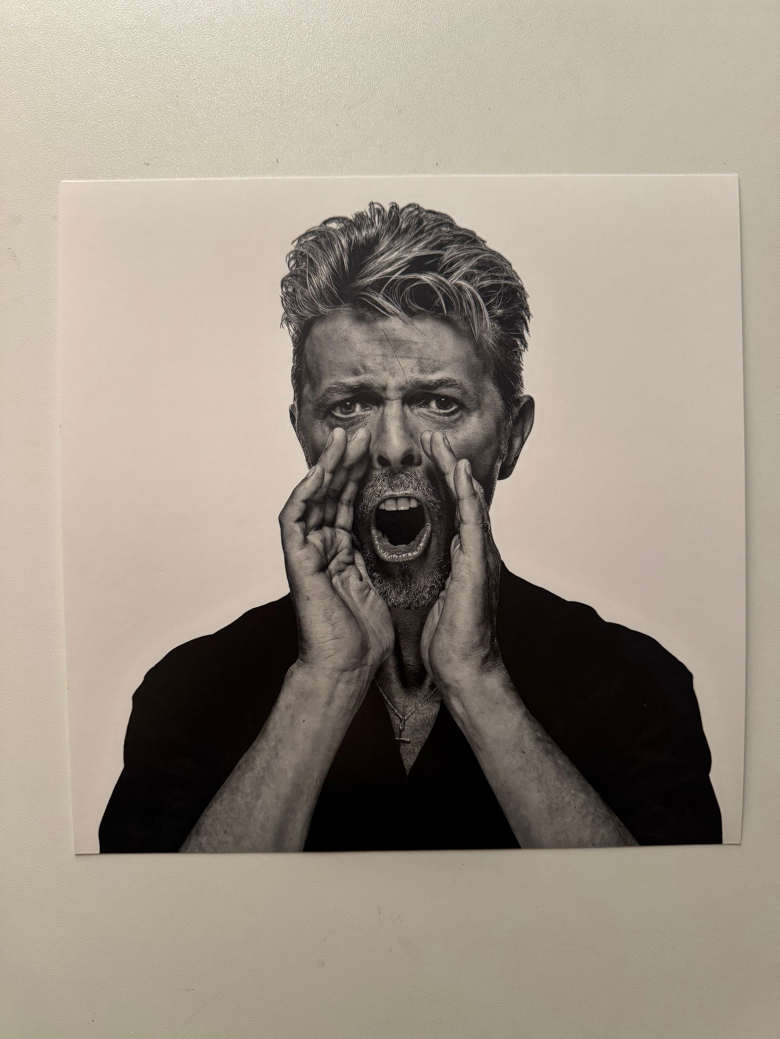 Gavin Evans - David Bowie- 2006 - with COA of LUMAS: 25x25 cm on Museum Art Studio