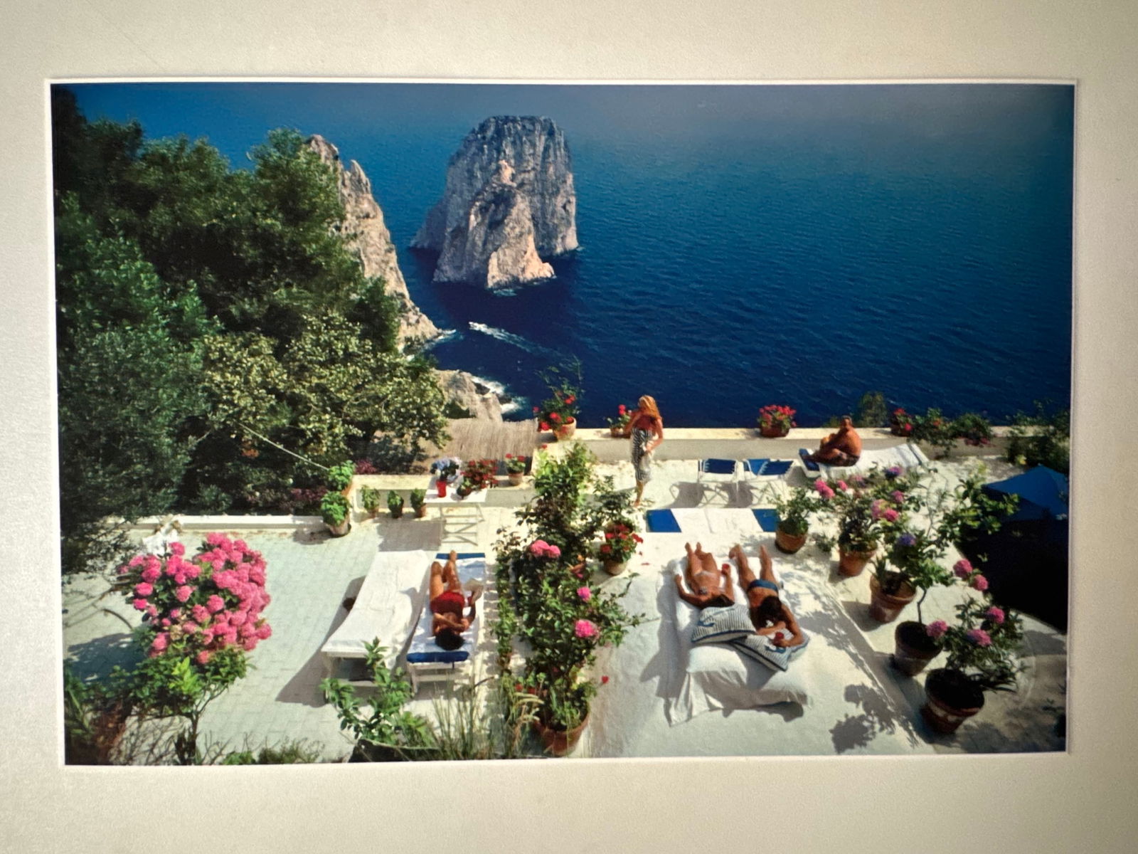 Slim Aarons - Il Canile, Capri - with COA (1 of 5)