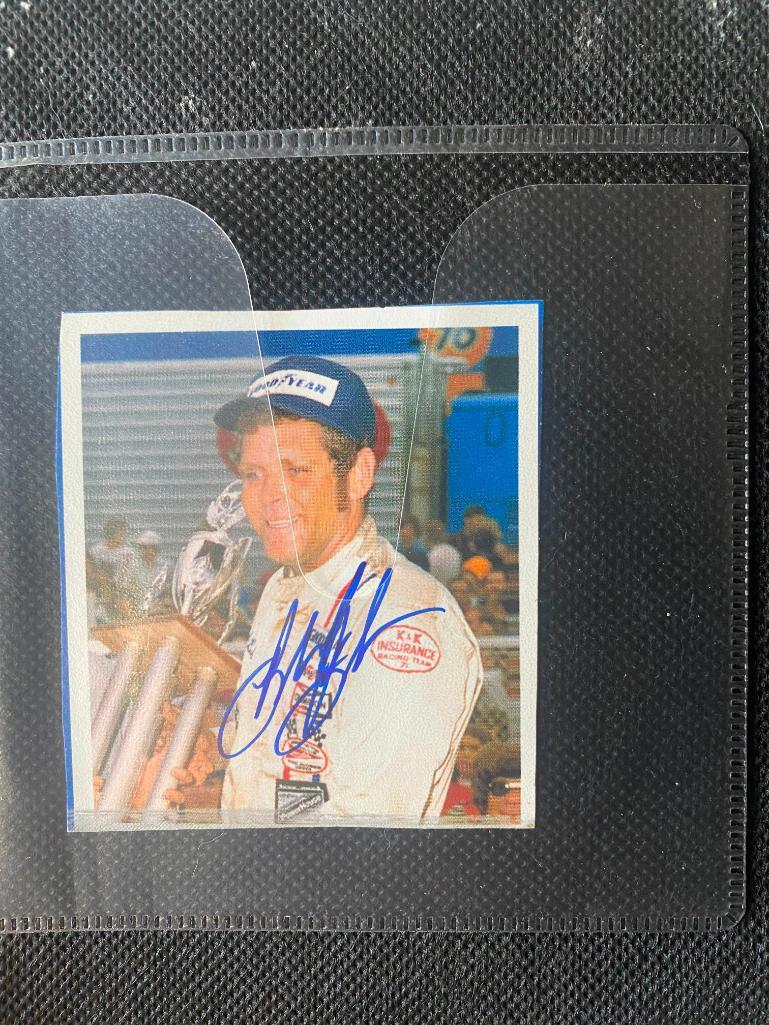 NASCAR-Autographed Cards including 2005, 2006, 2007 Press Pass, 1991 T.G. Racing, 1991 K&M & More! (1 of 8)