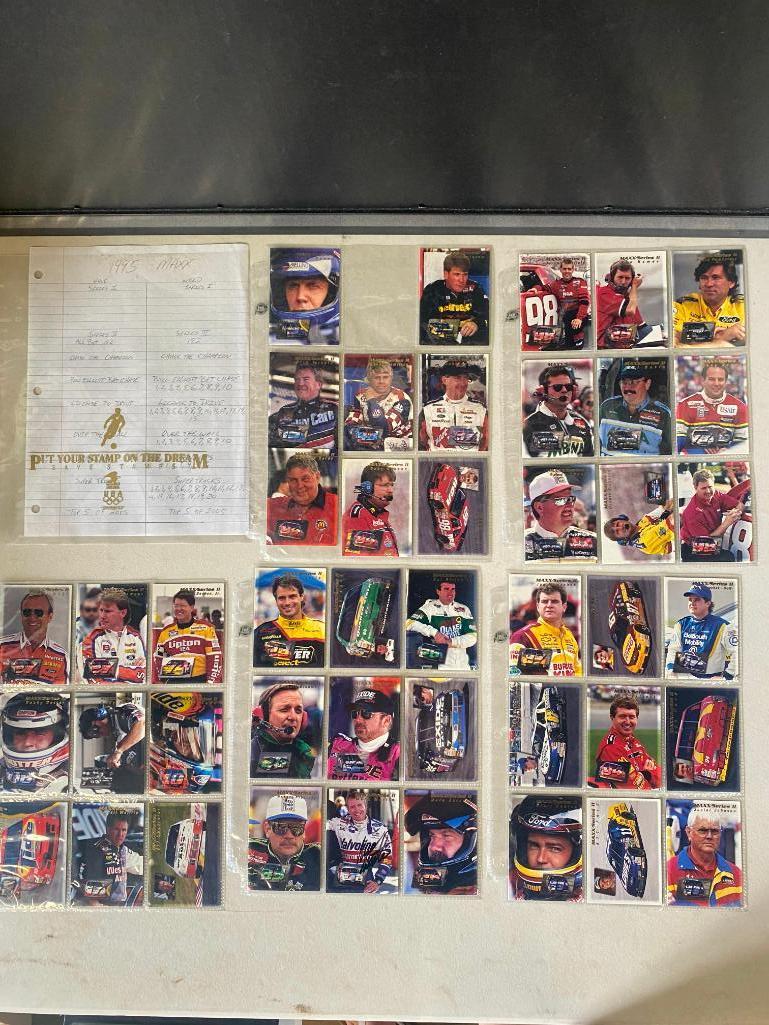 NASCAR-3 Binders of Trading Cards (1 of 20)
