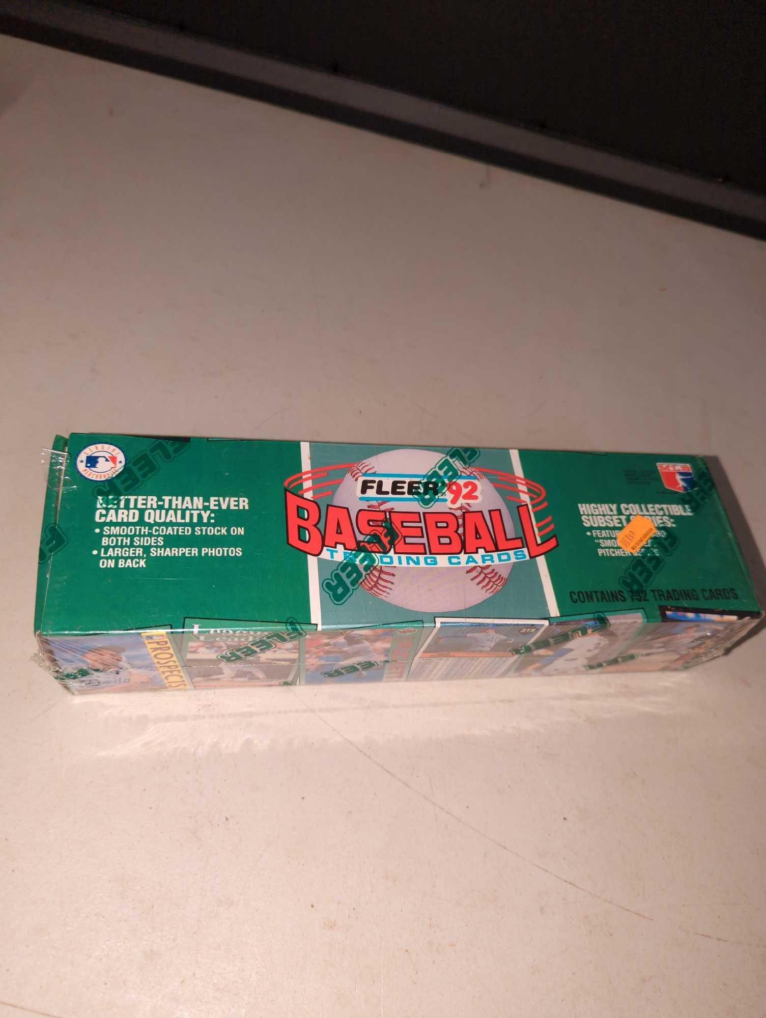 BASEBALL-1992 Fleer Complete Baseball Set, in wrapper (1 of 2)