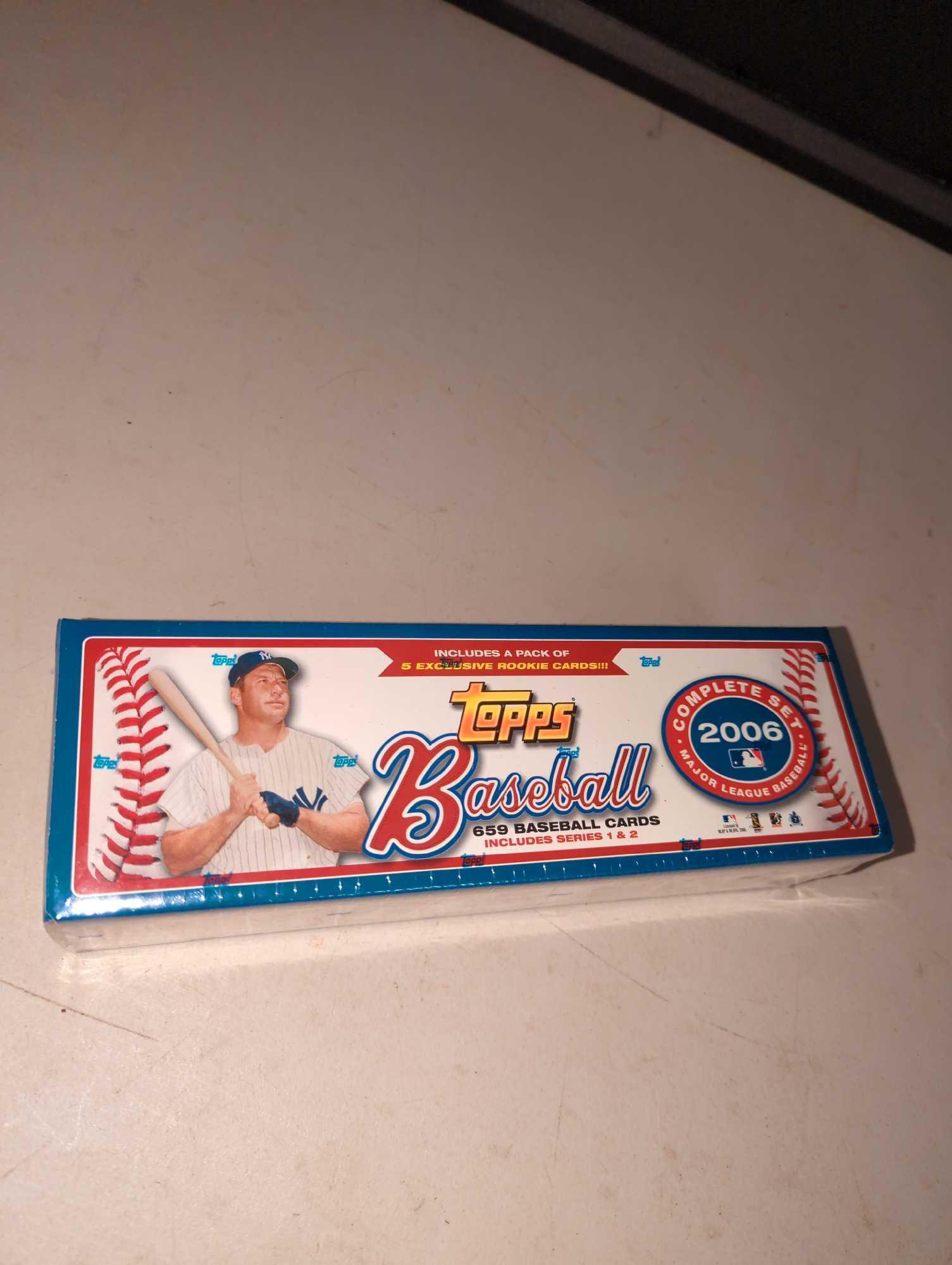 BASEBALL-2006 Topps Baseball Complete Set, in wrapper (1 of 3)