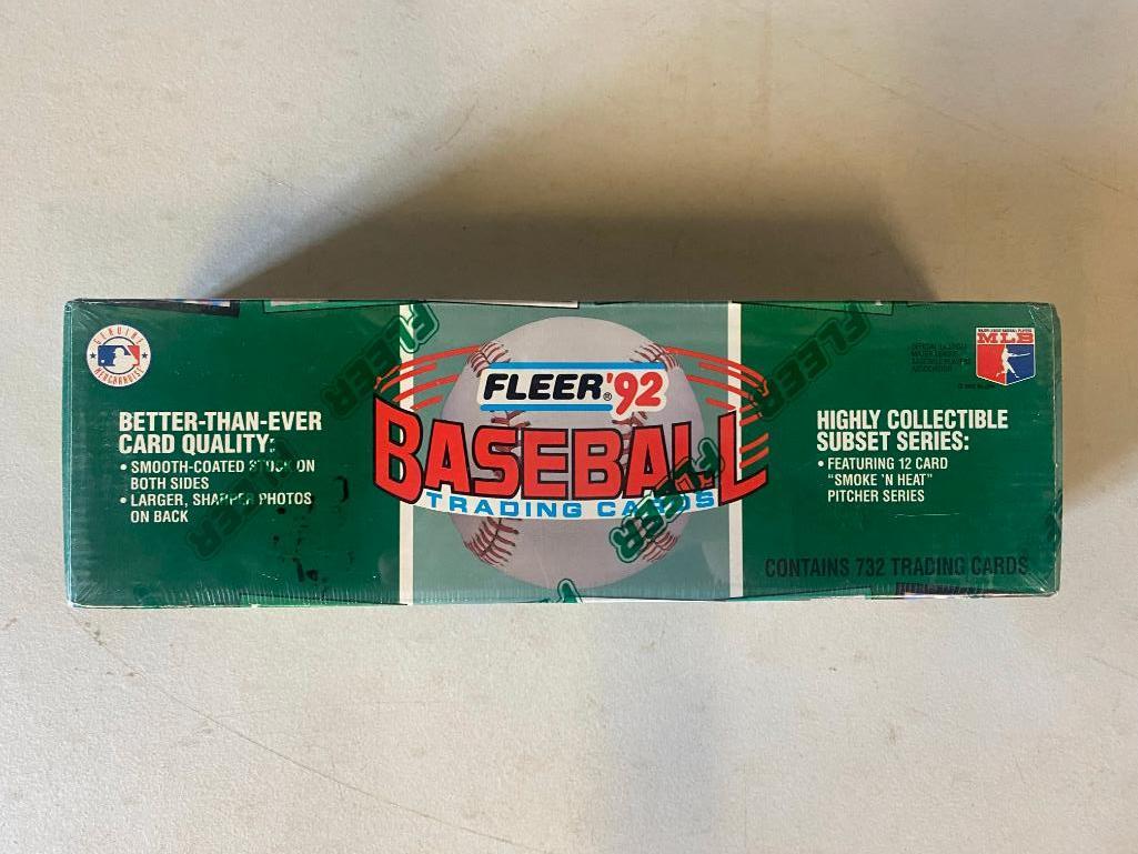 BASEBALL-1992 Fleer Baseball Trading Cards, in wrapper (1 of 6)