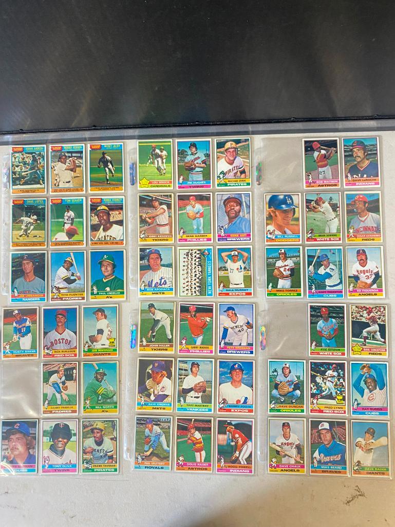 BASEBALL-1 Binder of Trading Cards from various brands and years (1 of 15)