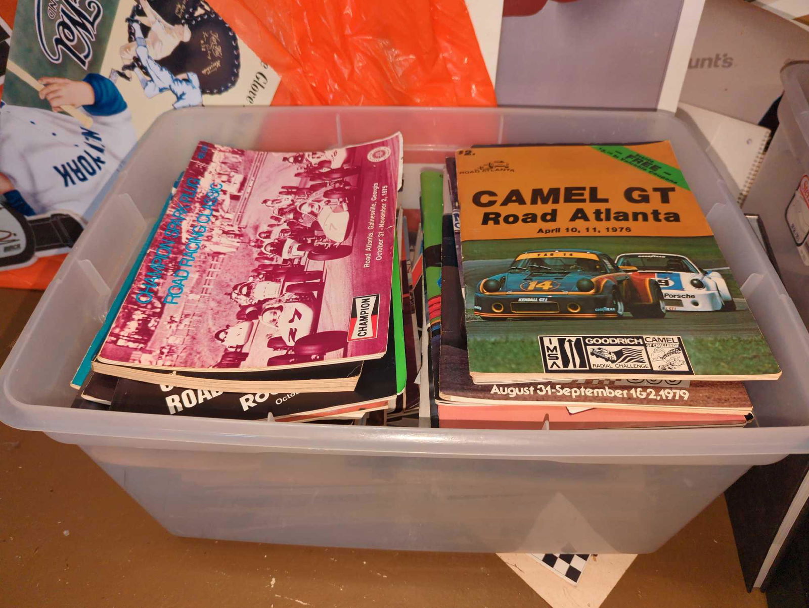 NASCAR-Souvenir Race Programs and More (1 of 1)