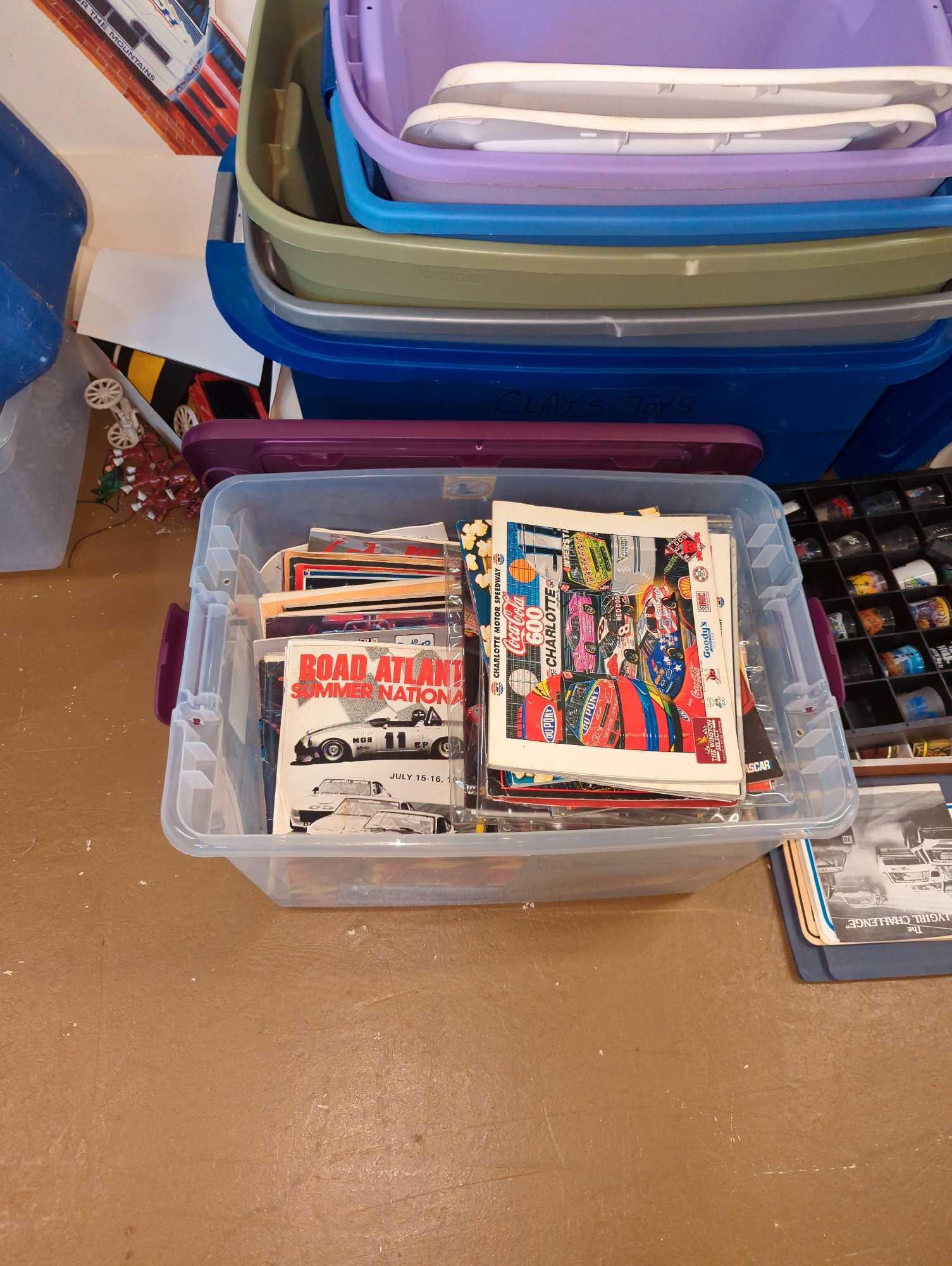 NASCAR-Souvenir Race Programs and More (1 of 2)