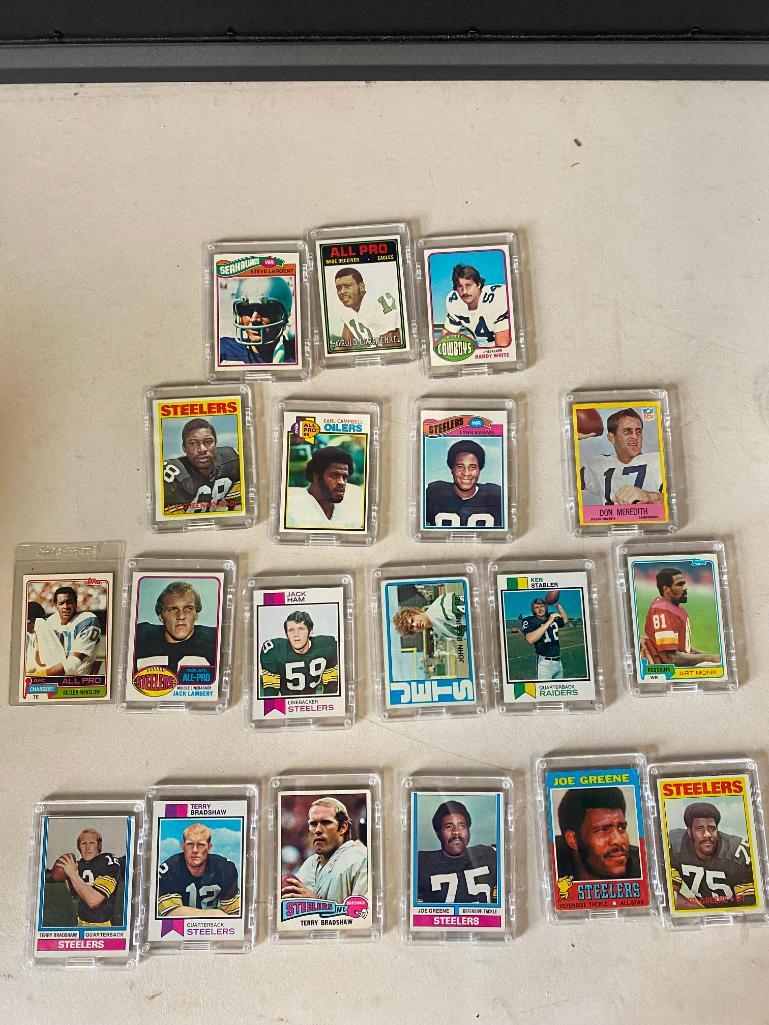 NFL Trading Cards with Bradshaw, Greene and more (1 of 3)