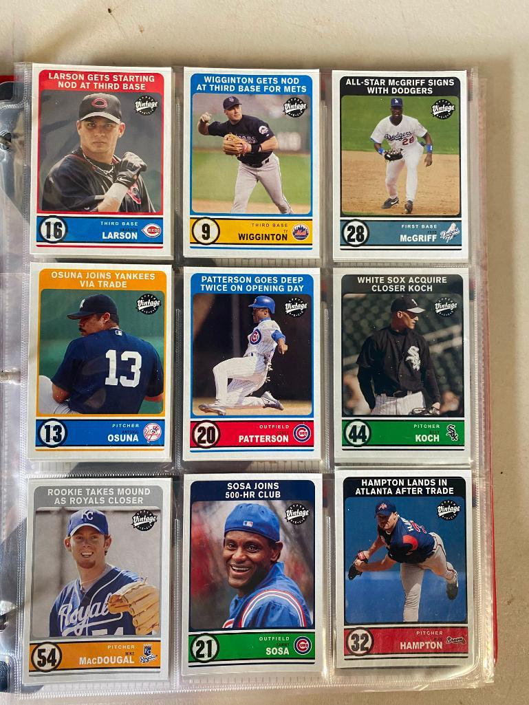Upper Deck World Series Heroes, 2003 Upper Deck Vintage and  2003 Donruss Classics MLB cards (1 of 8)