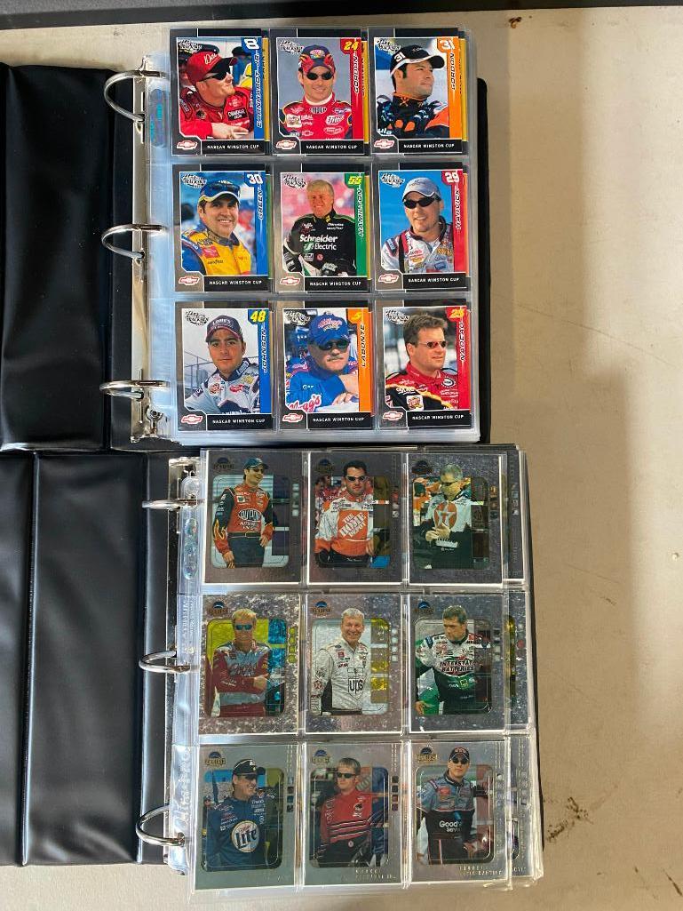 2 Binders of 2001-2002 NASCAR Trading Cards (1 of 9)